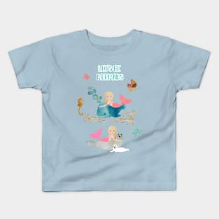 Let's be mermaids Kids T-Shirt